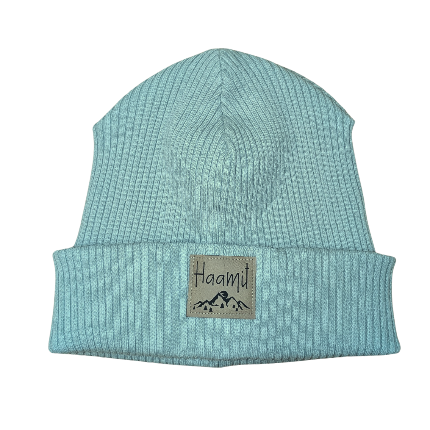 Winterbeanie aus Baumwolle - Mint
