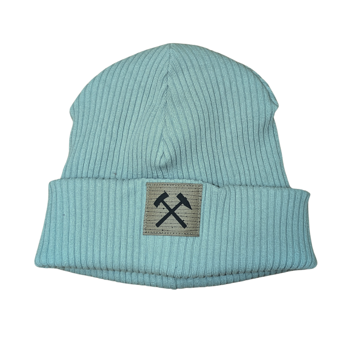 Winterbeanie aus Baumwolle - Mint