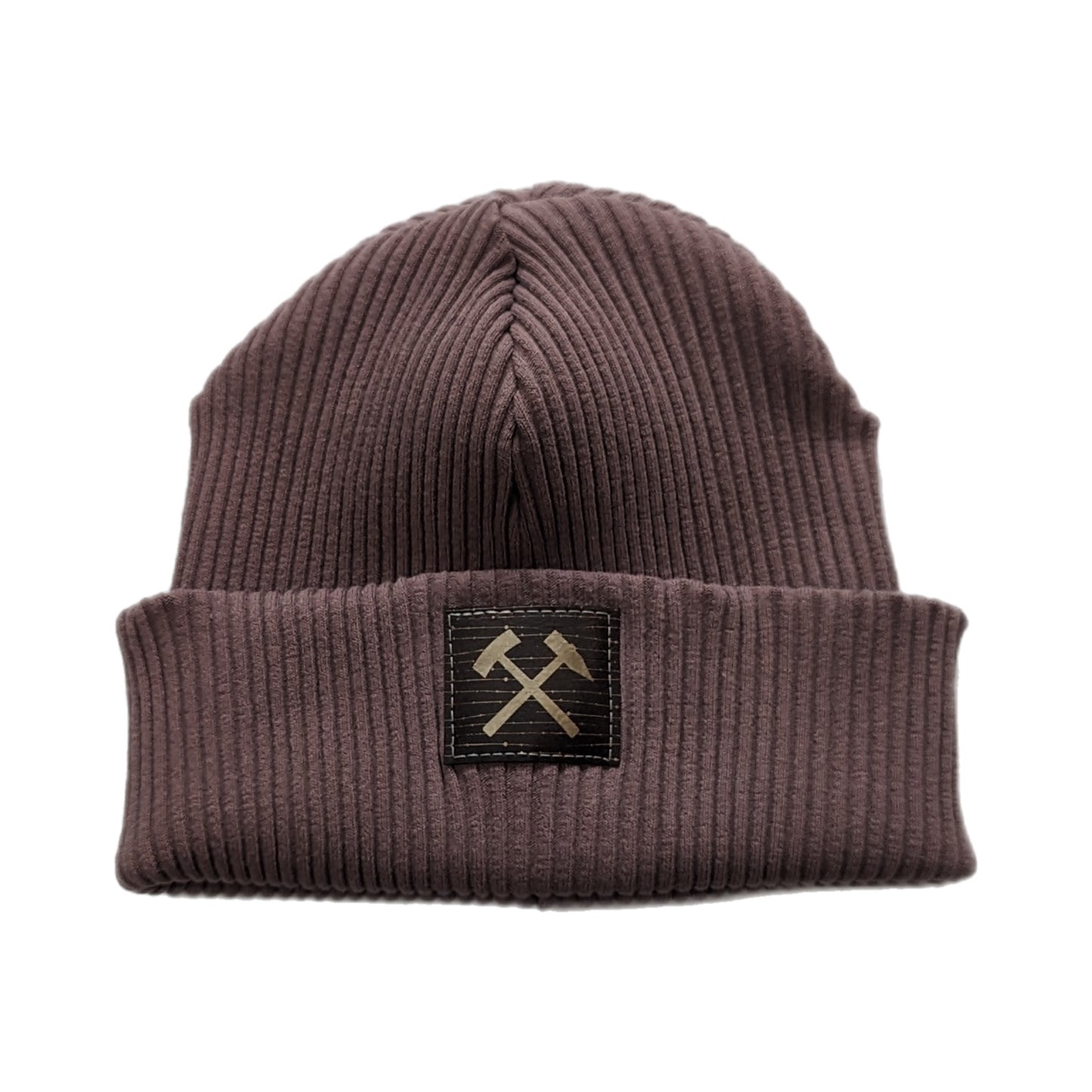Winterbeanie aus Baumwolle - Rose