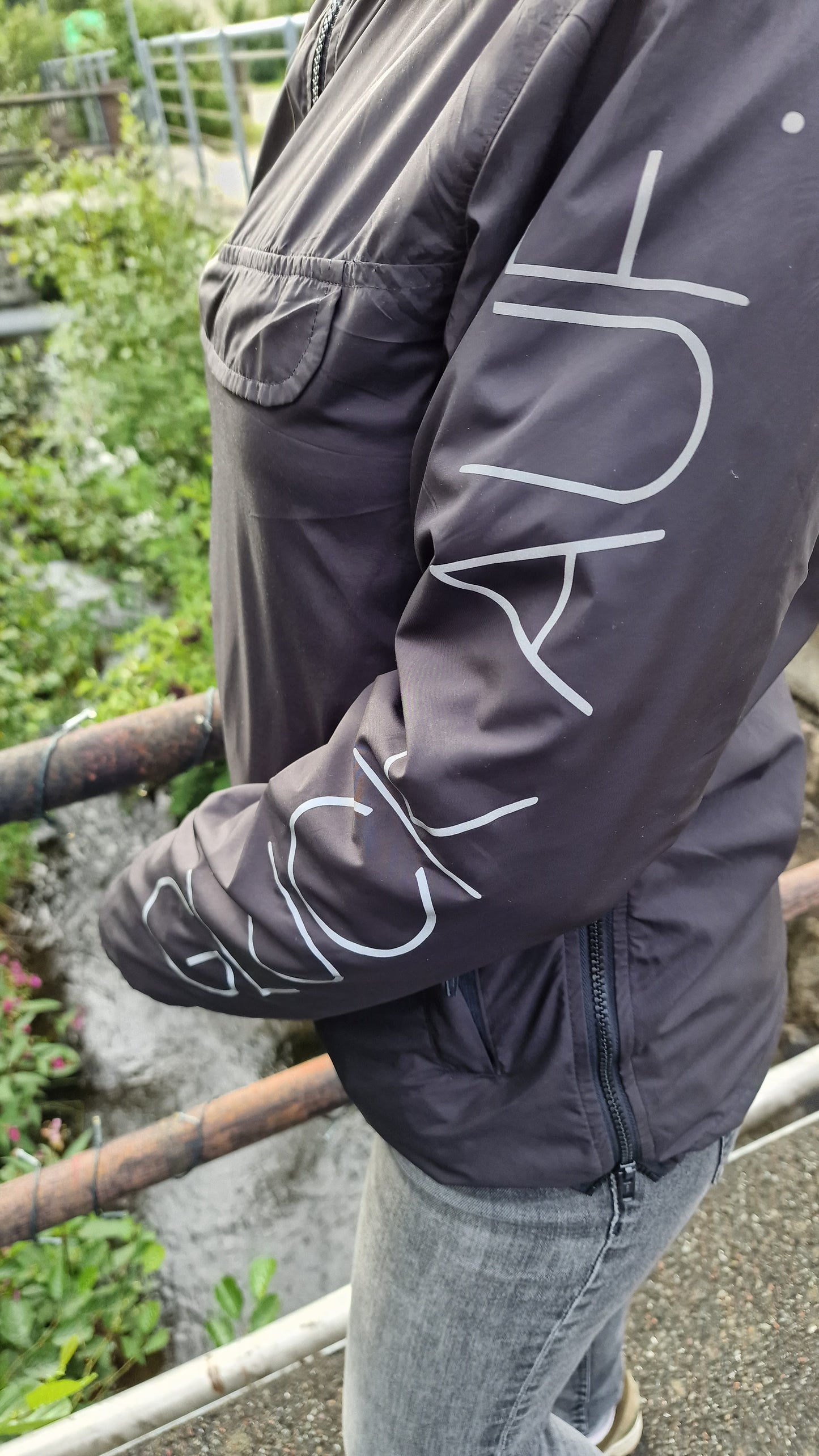 Damen Windbreaker reflektierend - Glück Auf rosa