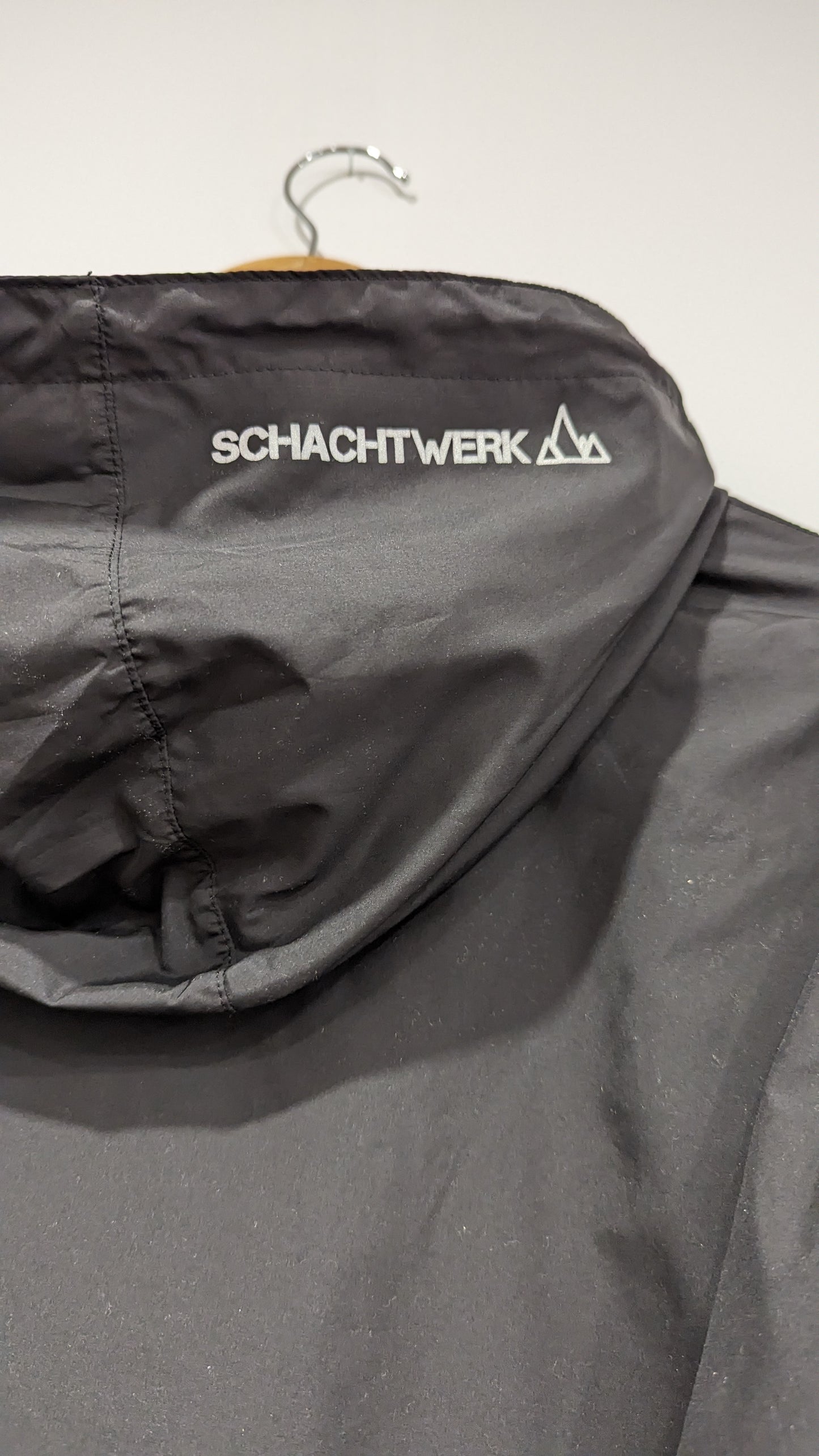 Damen Windbreaker reflektierend - Glück Auf Schwarz