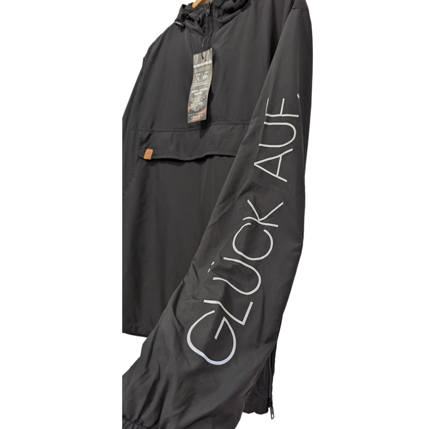 Damen Windbreaker reflektierend - Glück Auf Schwarz