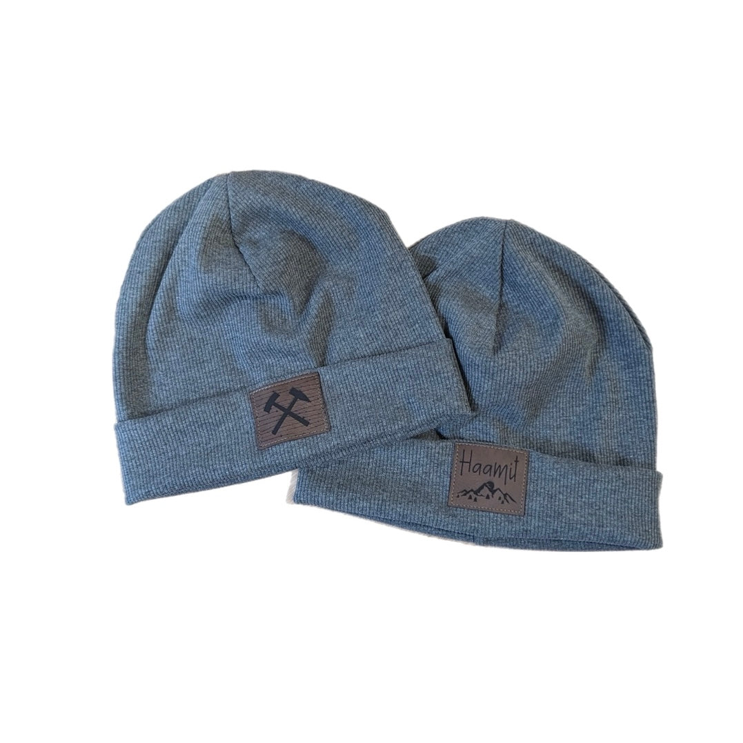 Übergangsbeanie - Dunkelgrau