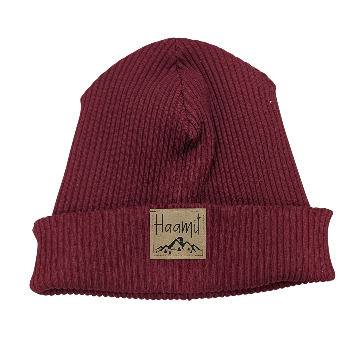 Winterbeanie aus Baumwolle - Beere