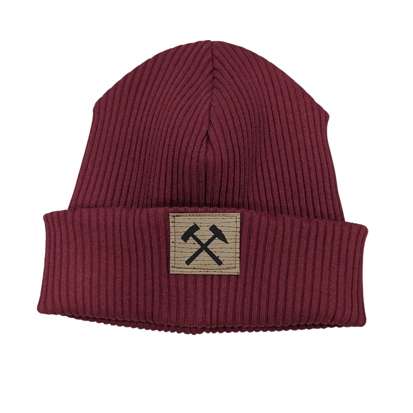 Winterbeanie aus Baumwolle - Beere
