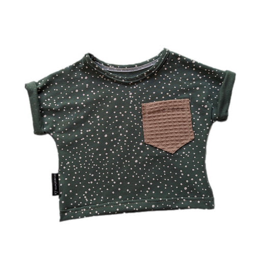 T-Shirt - Petrol Punkte