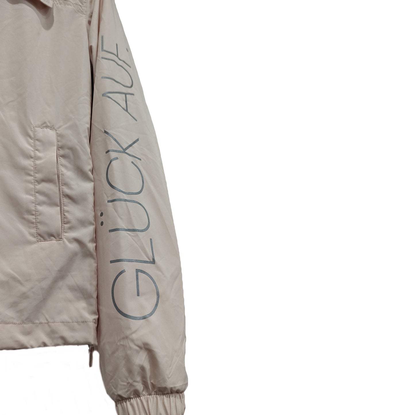 Damen Windbreaker reflektierend - Glück Auf rosa
