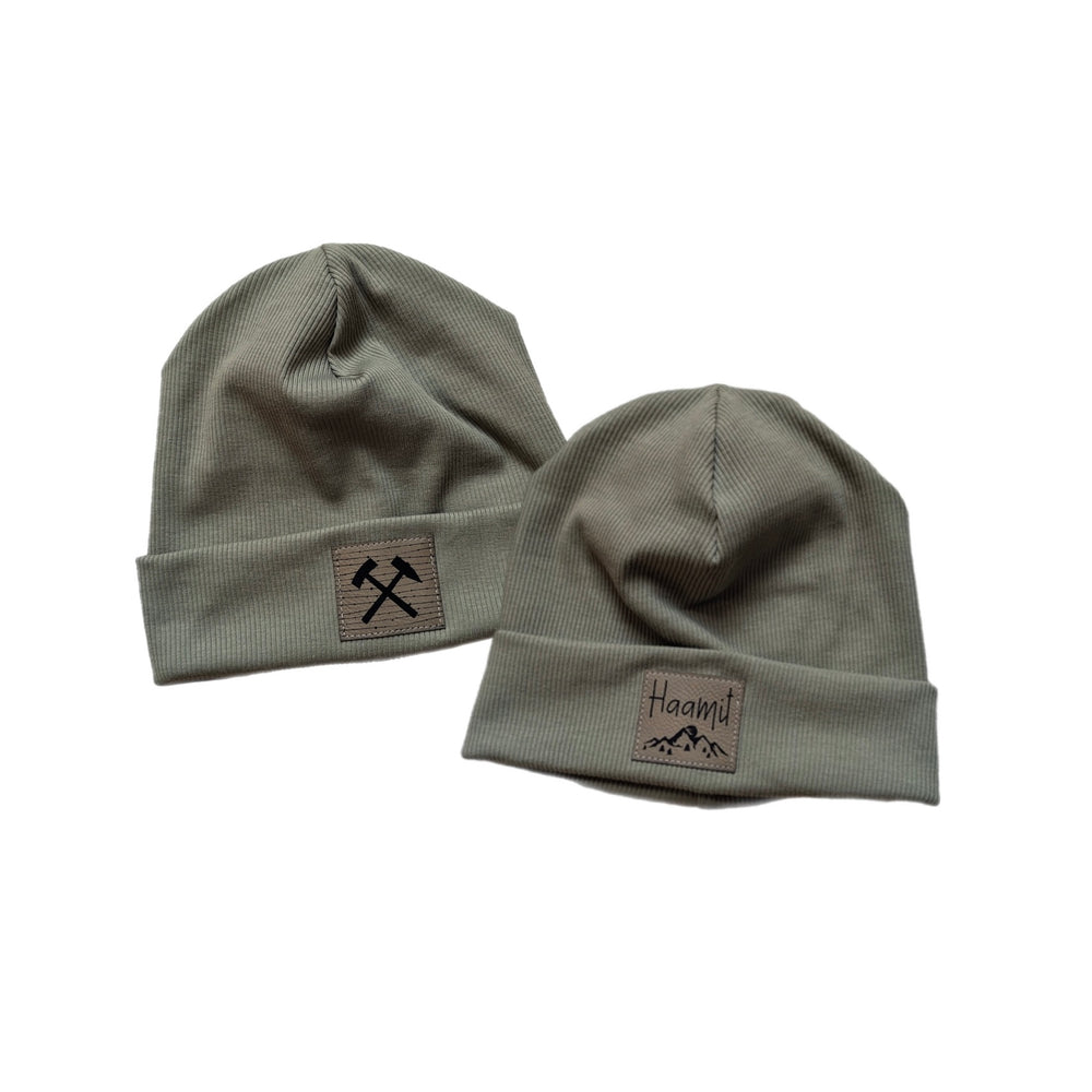 Übergangsbeanie - Olive