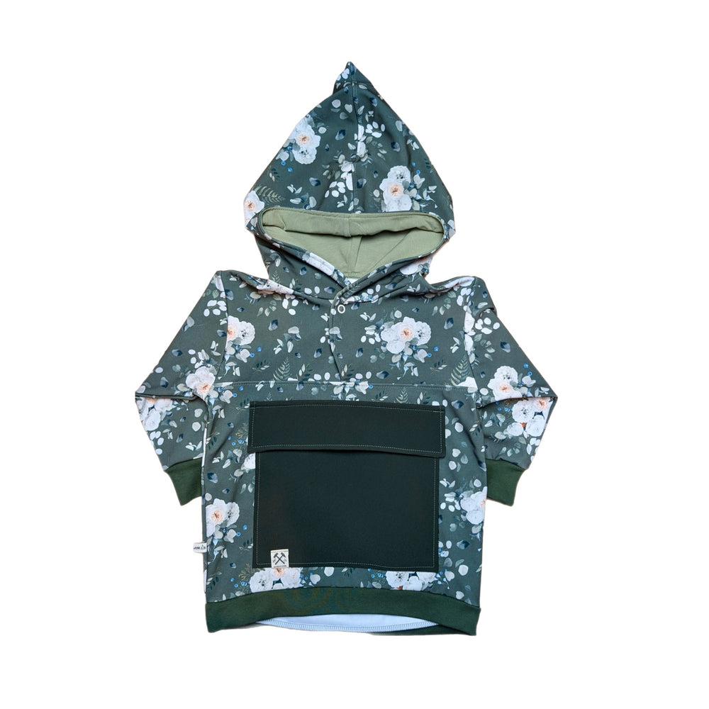 Outdoor Hoodie - Softshell Blumen