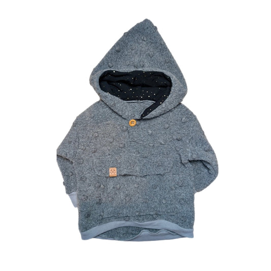 Outdoor Hoodie - Grau Goldpunkte
