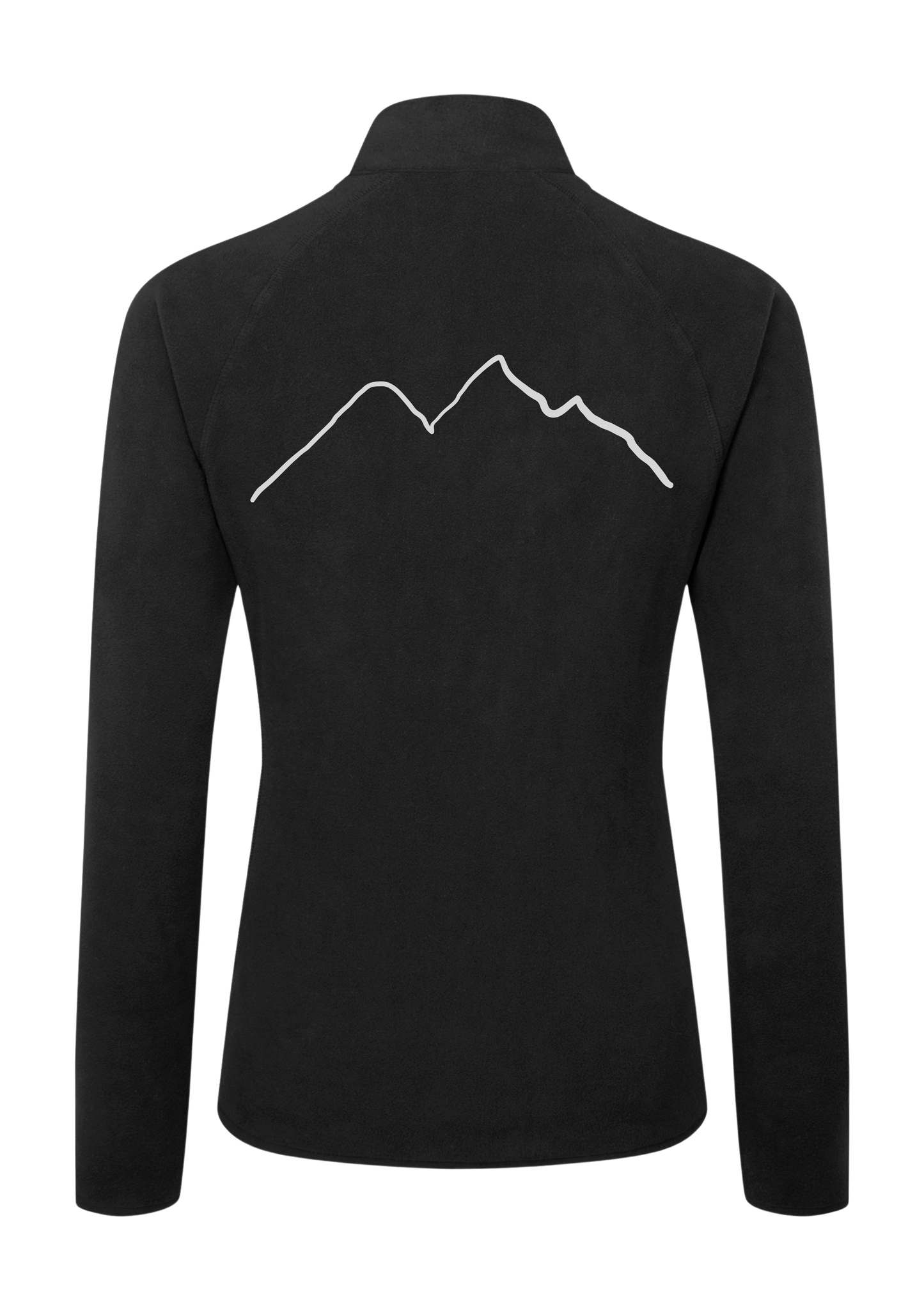 Fleece Pullover - Schwarz