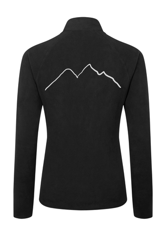 Fleece Pullover - Schwarz