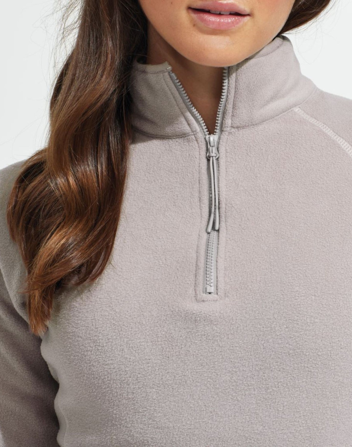 Fleece Pullover - Taupe