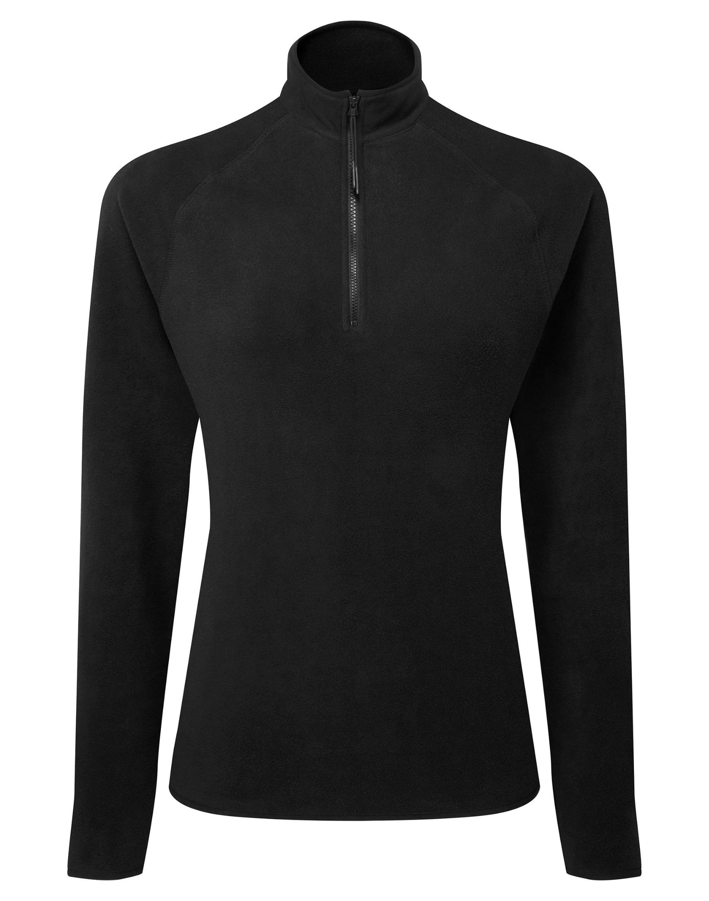 Fleece Pullover - Schwarz