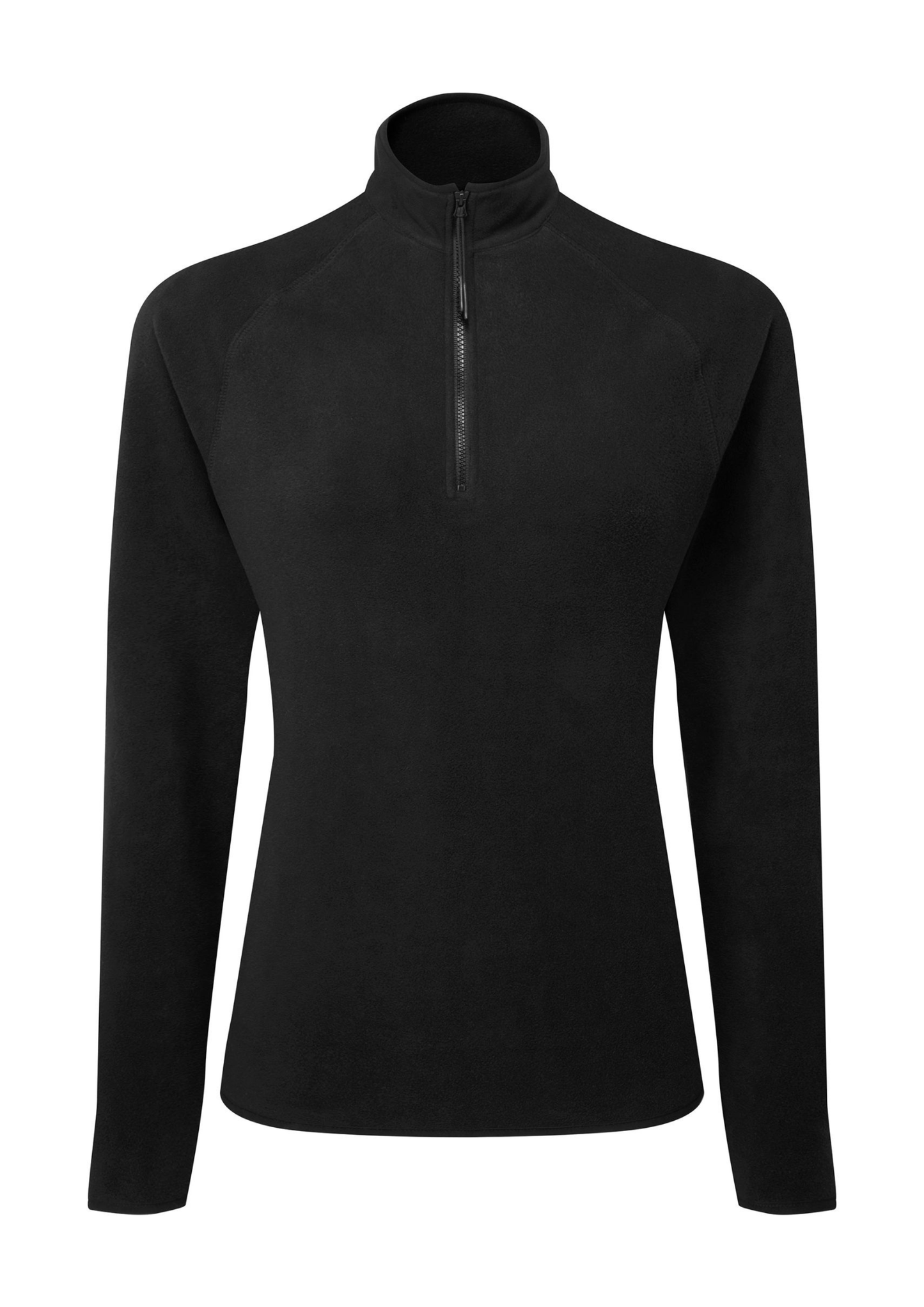 Fleece Pullover - Schwarz