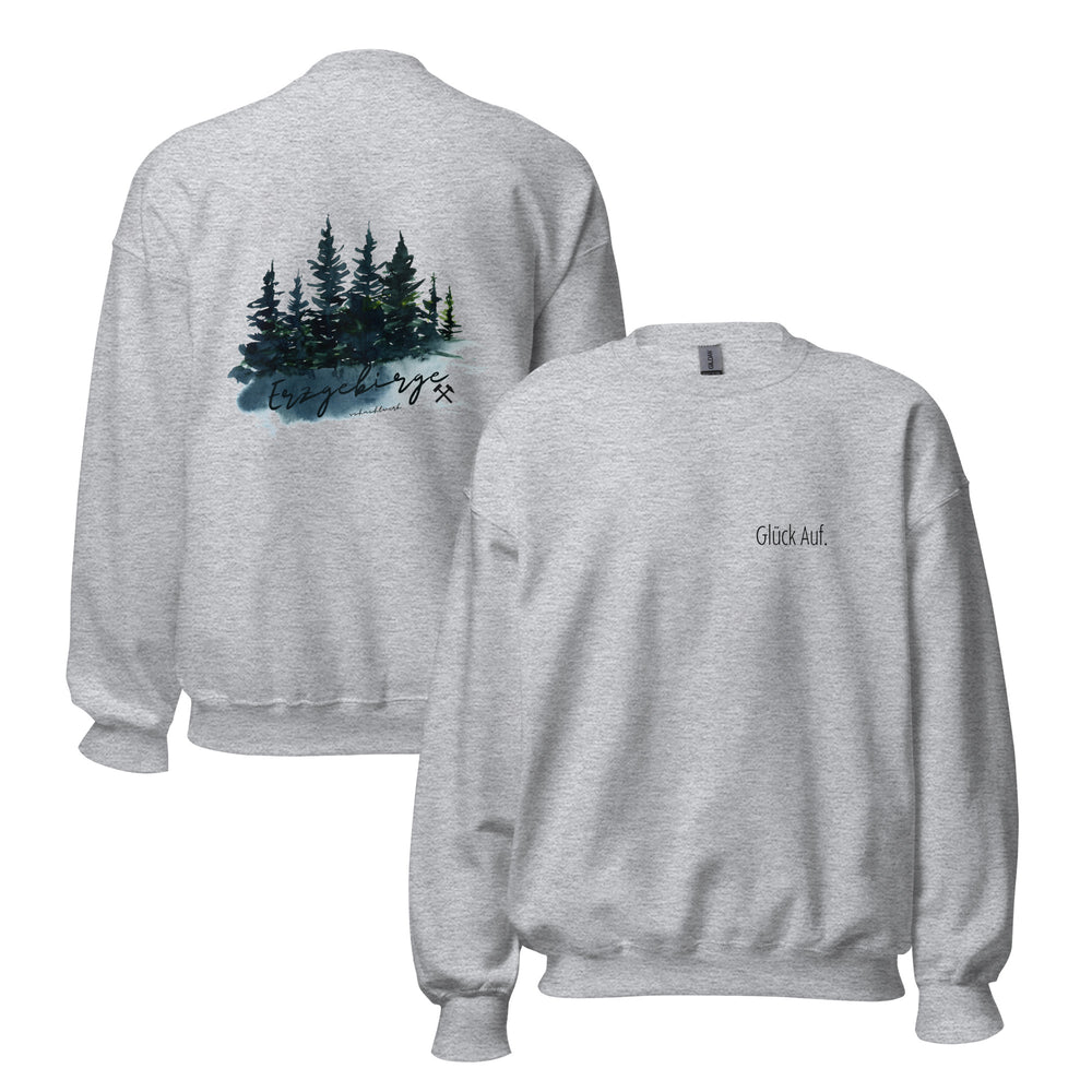 Unisex-Pullover - Erzgebirge Forest