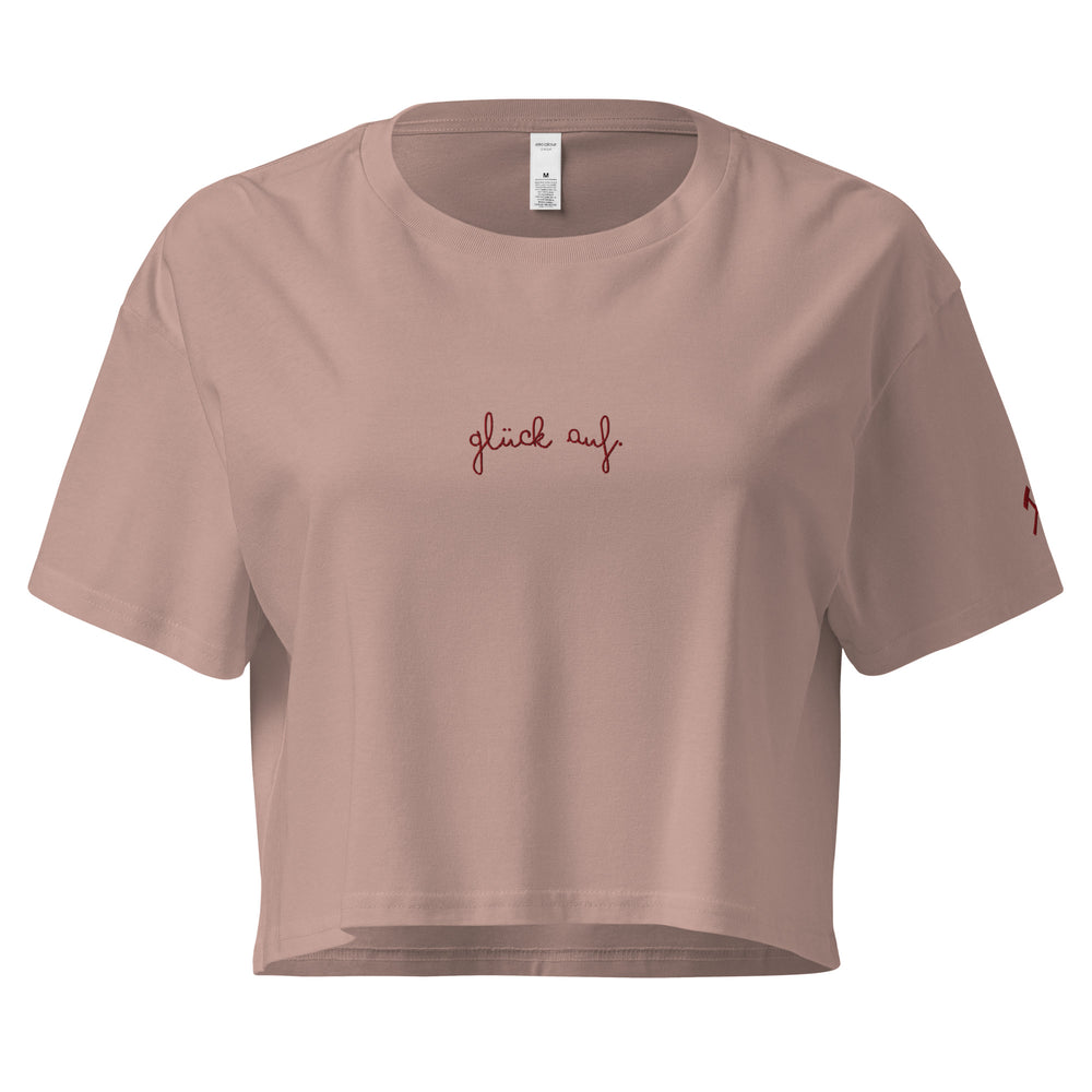 Damen-Crop-Top - Glück Auf
