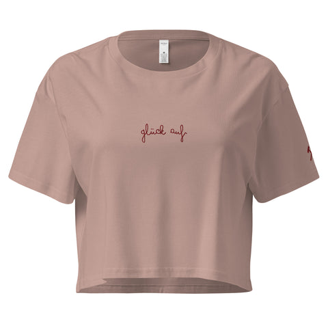 Damen-Crop-Top - Glück Auf