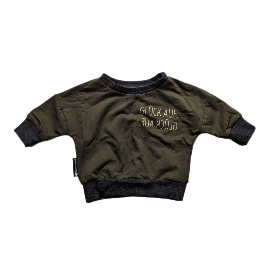 Oversized Pulli ''Glück Auf''