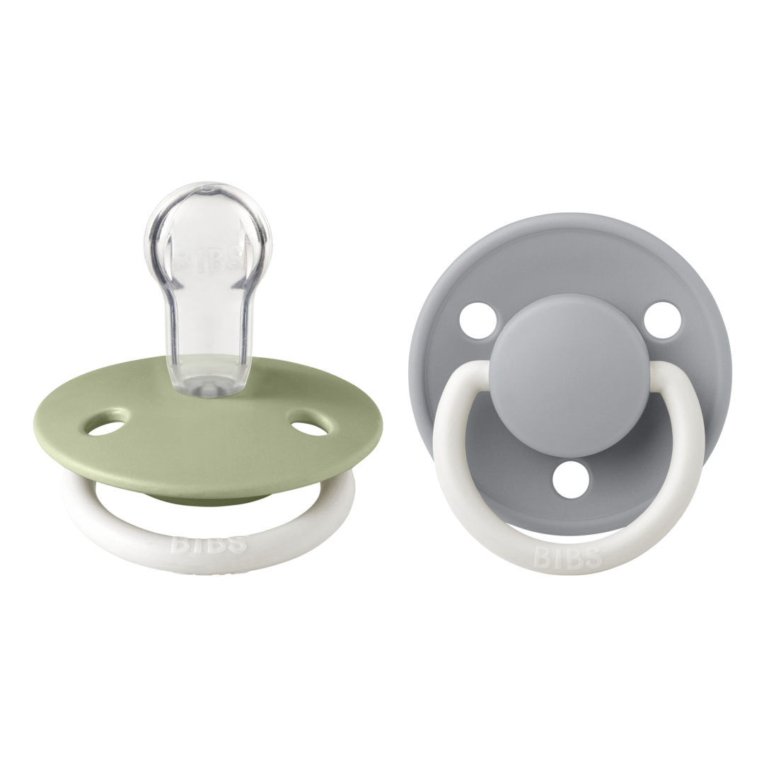 BIBS Schnuller 'De Luxe - Sage & Cloud Night'