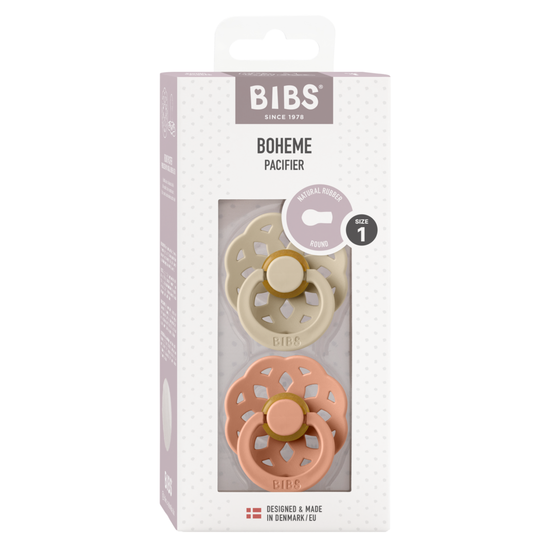 BIBS Schnuller 'Boheme - Vanilla & Peach' – Bild 5