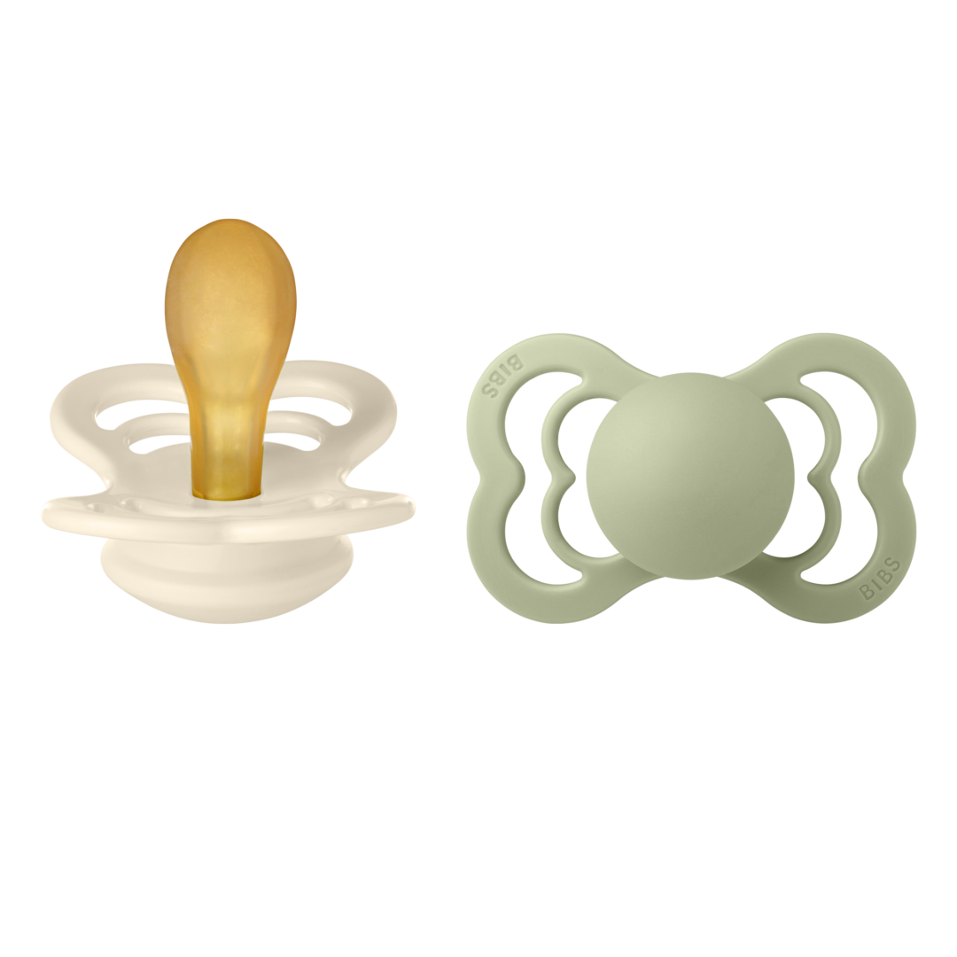 BIBS Schnuller 'Supreme - Ivory & Sage'