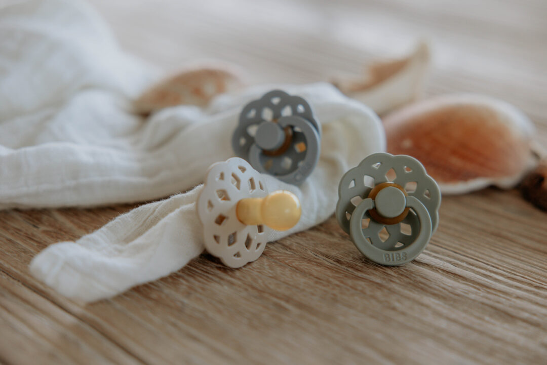 BIBS Schnuller 'Boheme - Ivory & Sage' – Bild 4