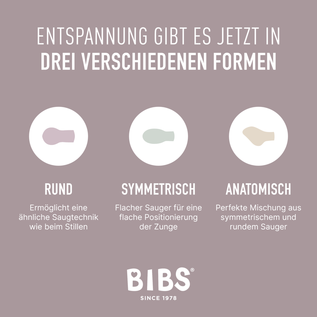 BIBS Schnuller 'De Luxe - Sage & Cloud Night' – Bild 2