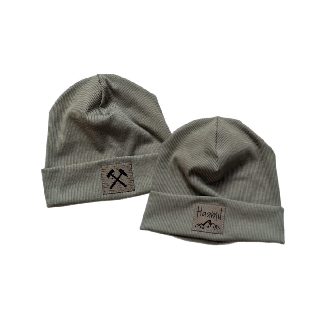 Übergangs Beanie „Olive“