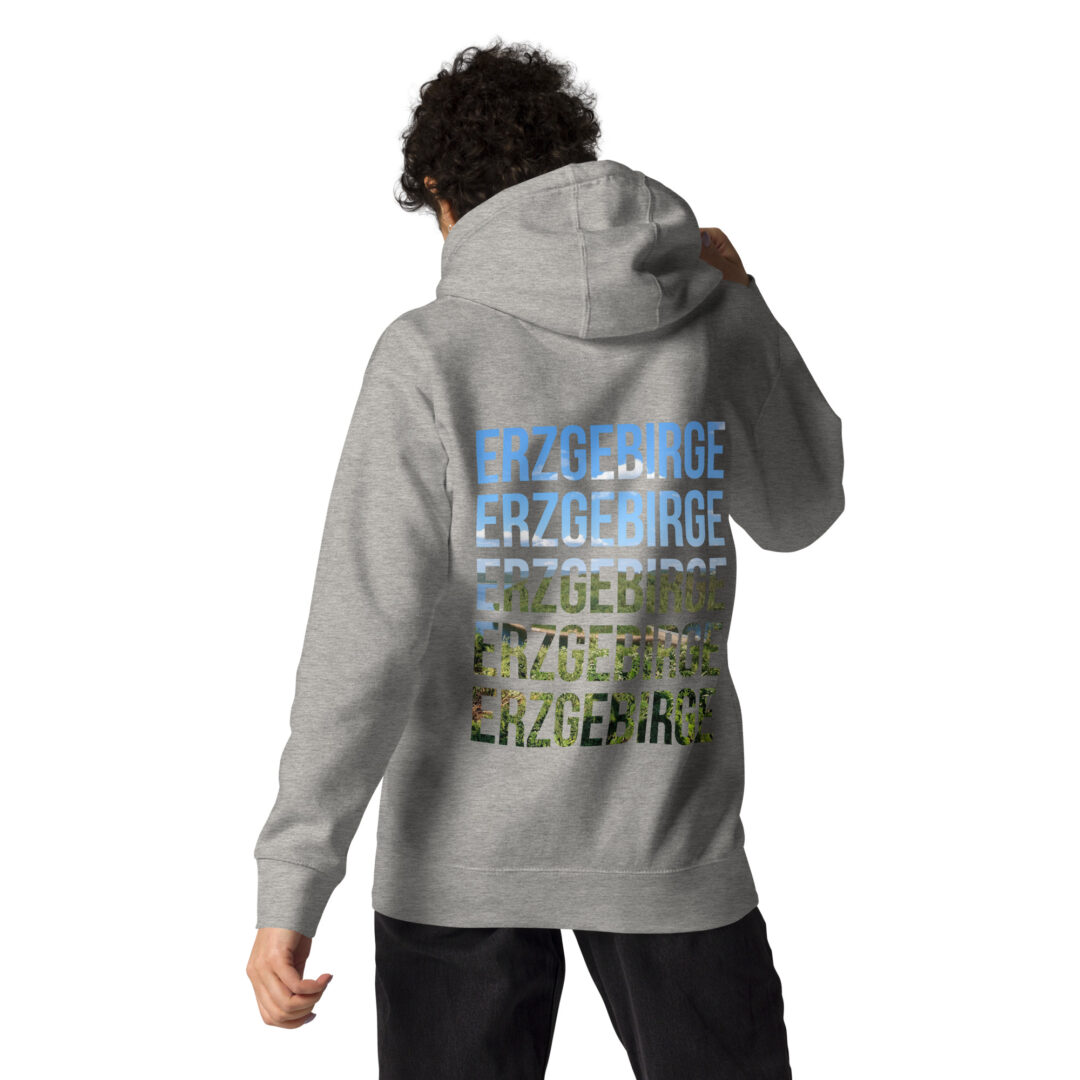 Hoodie "Erzgebirge Talsperre Eibenstock" – Bild 2