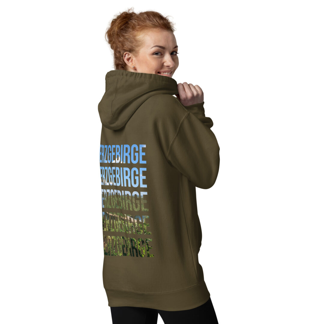 Unisex-Kapuzenpullover – Bild 5