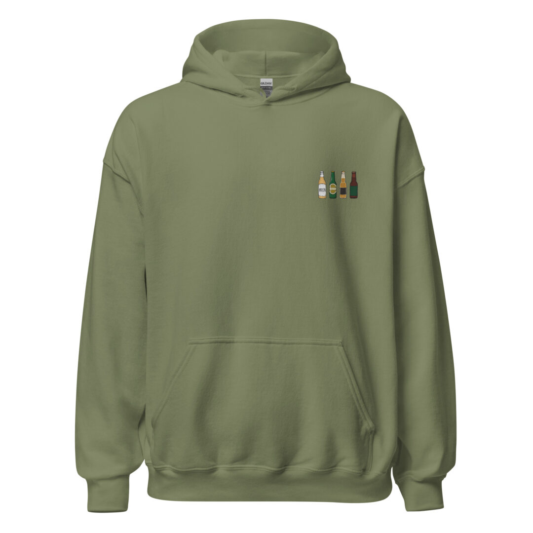 Unisex-Kapuzenpullover 'Flaschen' – Bild 21